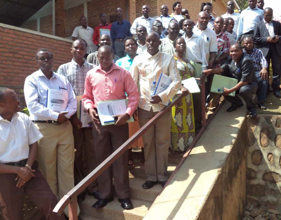 La première session de formation des formateurs en management au profit des écoles protestantes du Rwanda.