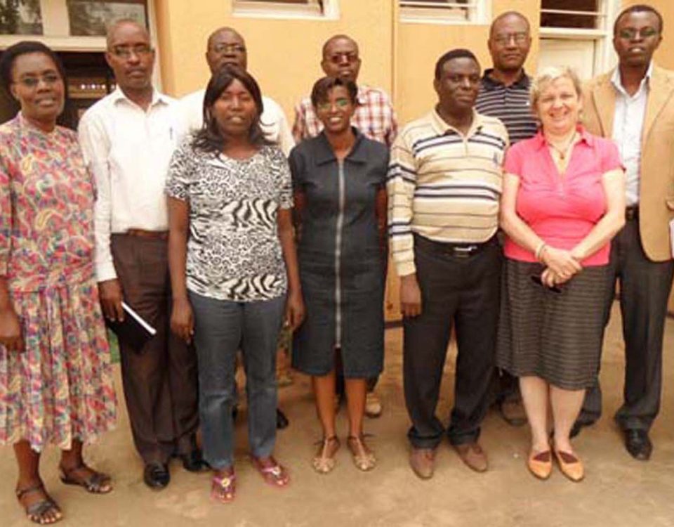 Madame Ellen Gutzler de Pain Pour Le Monde - Service Protestant de Développement (PPLM-EED), Responsable Régionale RD Congo, Rwanda et Burundi, en visite au Rwanda